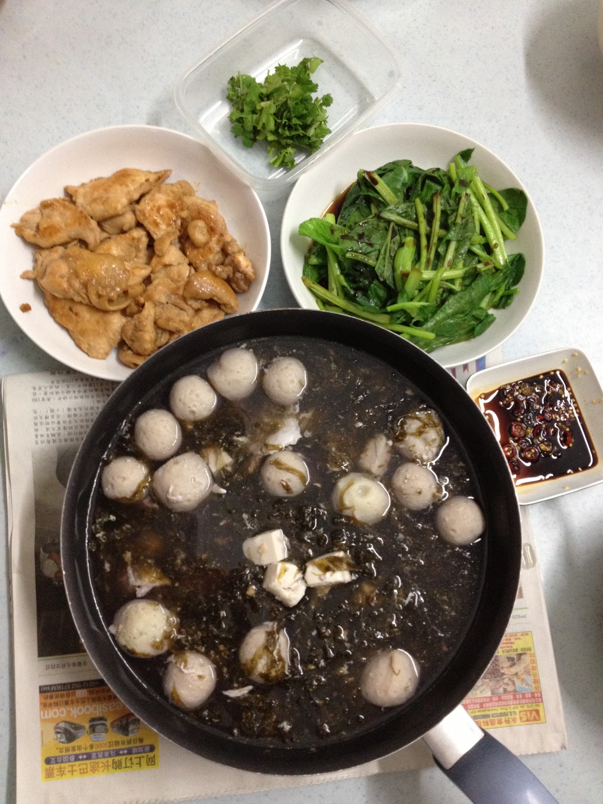 Daphne Au chinese seaweed soup